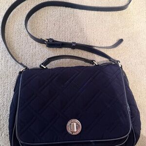 Vera Bradley Navy Quilted Crossbody Bag